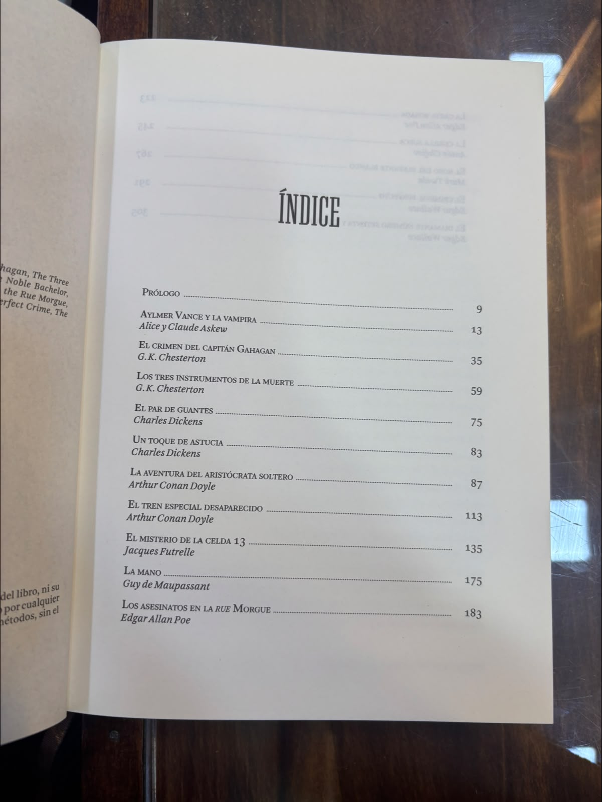 Antología de relatos de detectives