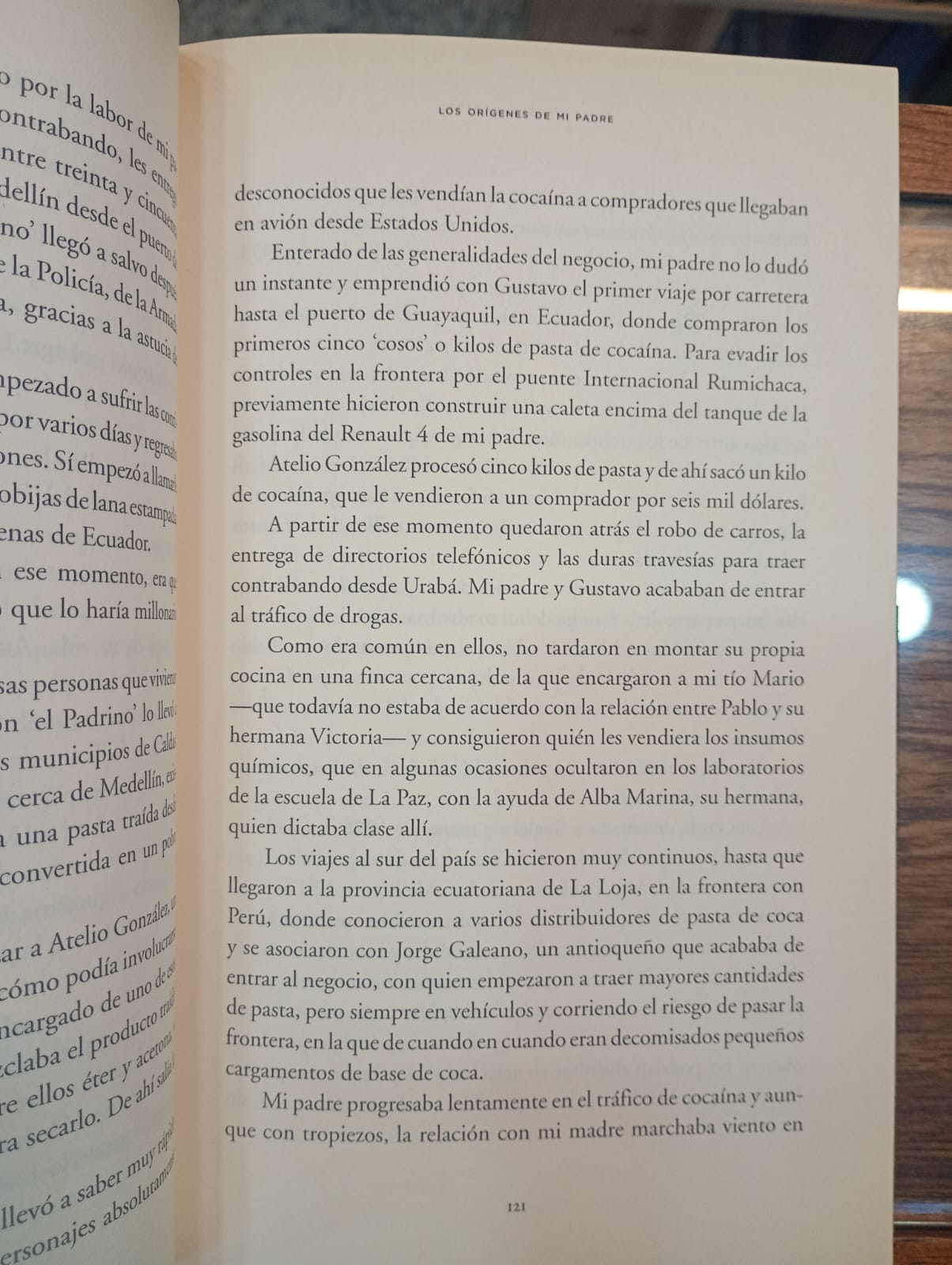Pablo Escobar, Mi padre