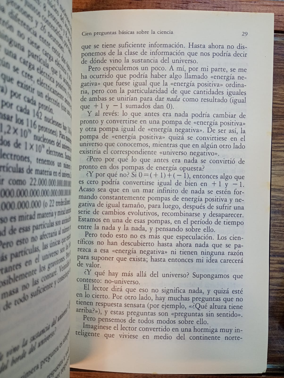 Cien preguntas básicas sobre la ciencia