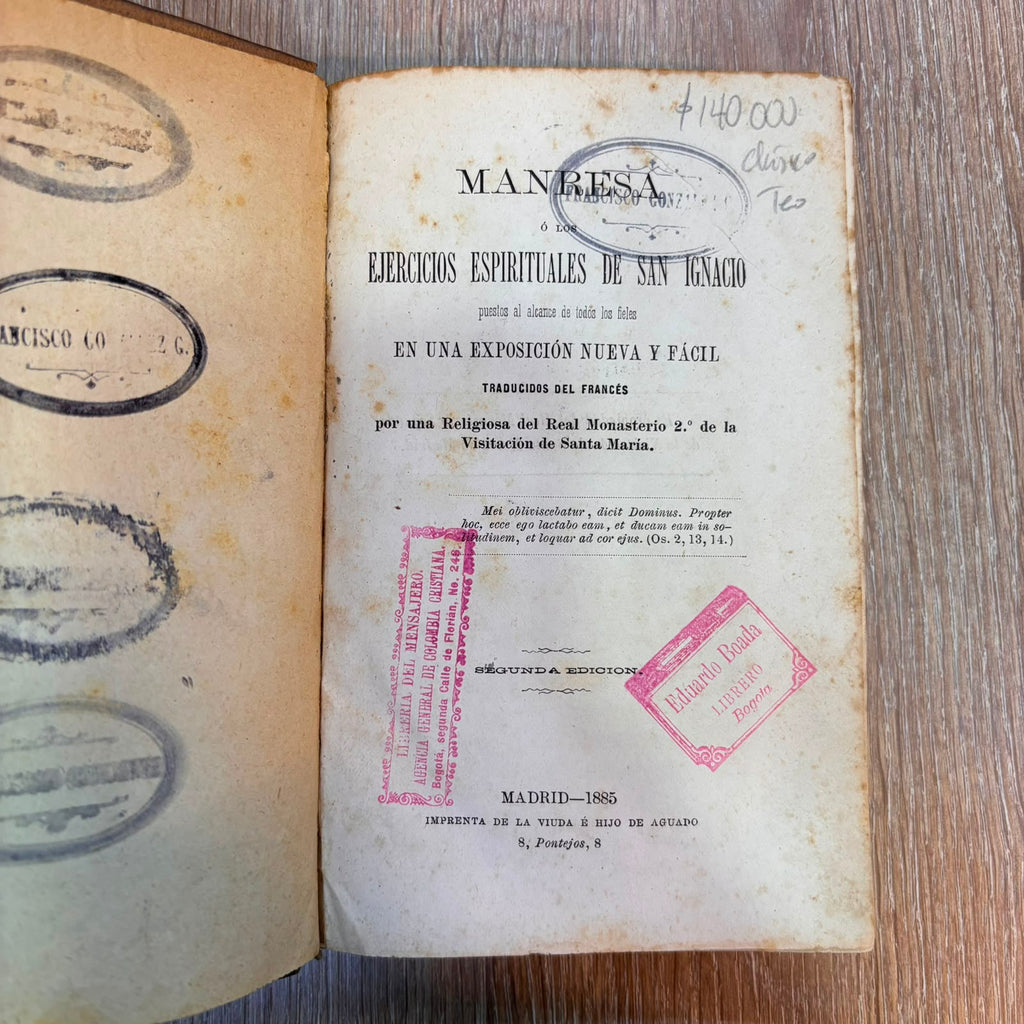 Manresa o los Ejercicios Espirituales de San Ignacio