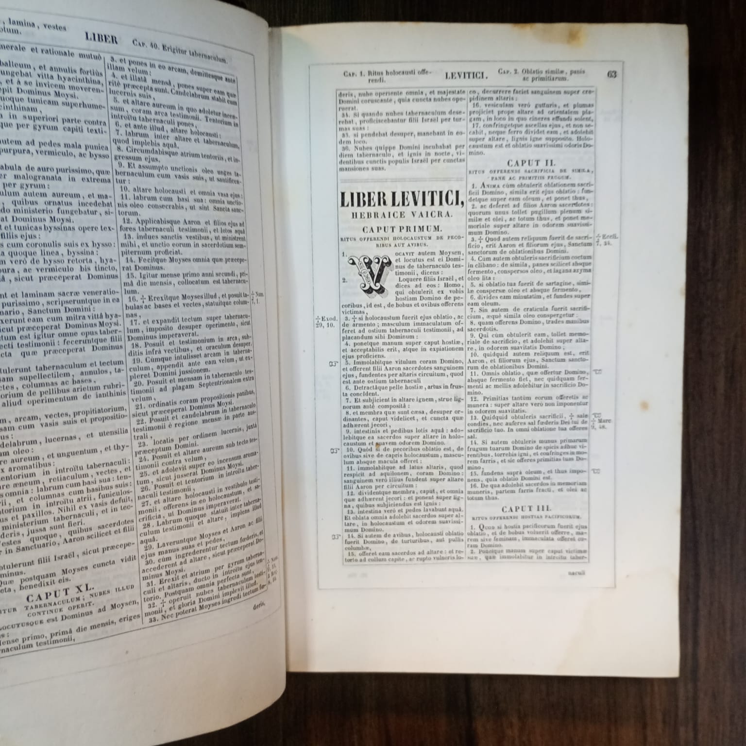 Biblia Sacra Vulgata en Latín (1862)