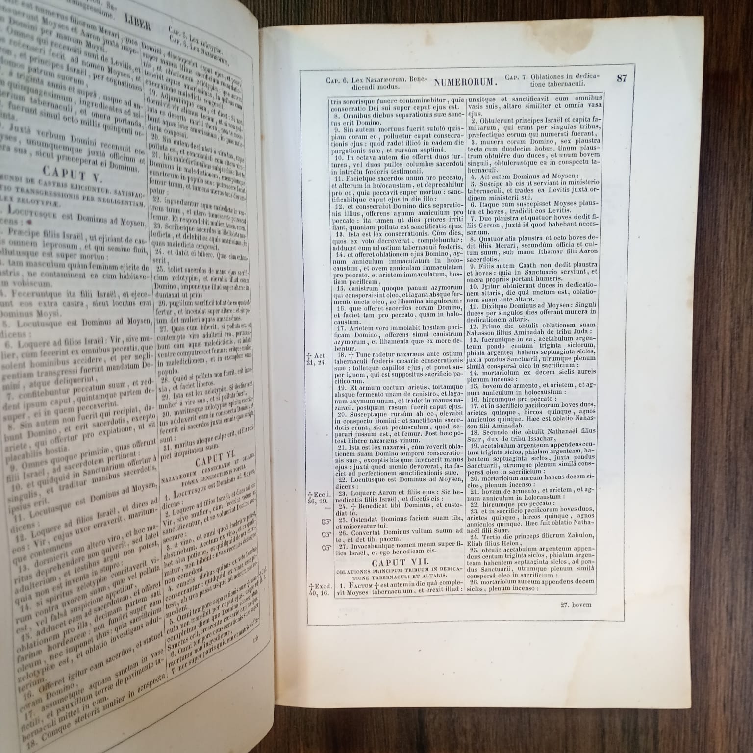 Biblia Sacra Vulgata en Latín (1862)