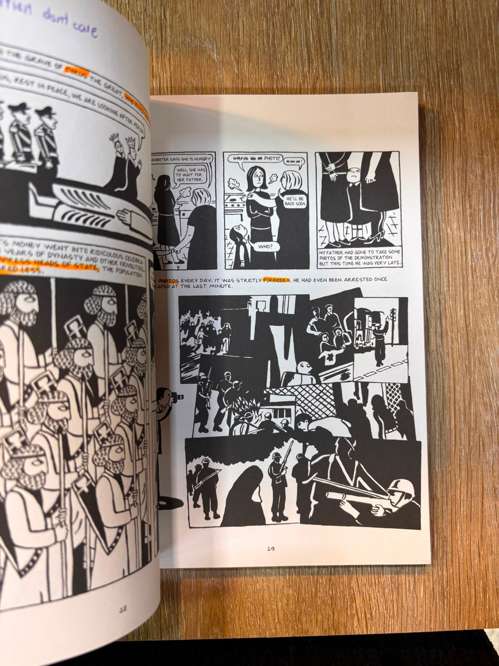 Persepolis, the story of a childhood