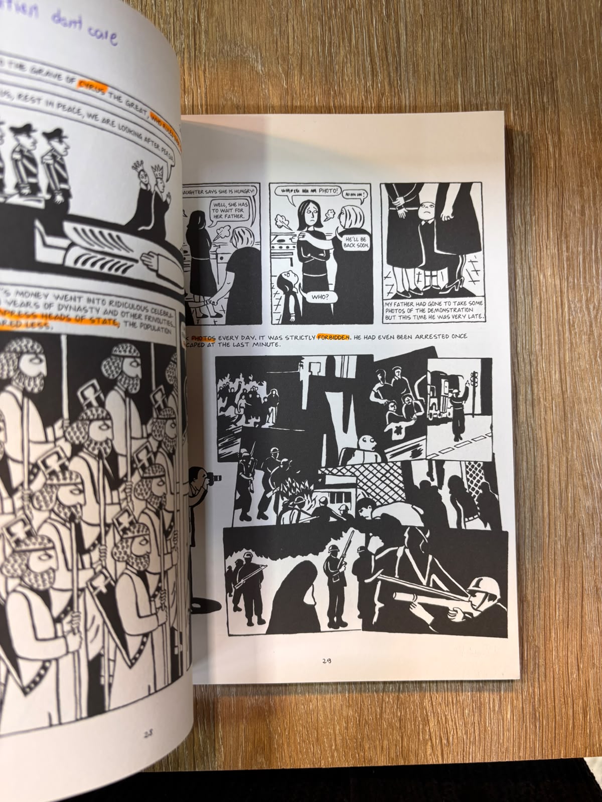 Persepolis, the story of a childhood
