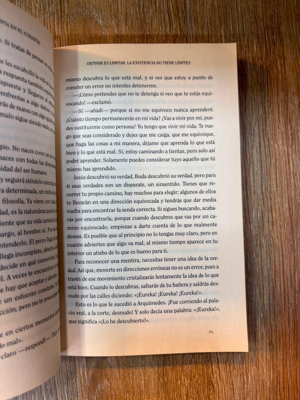 Nacer con una pregunta en el corazón