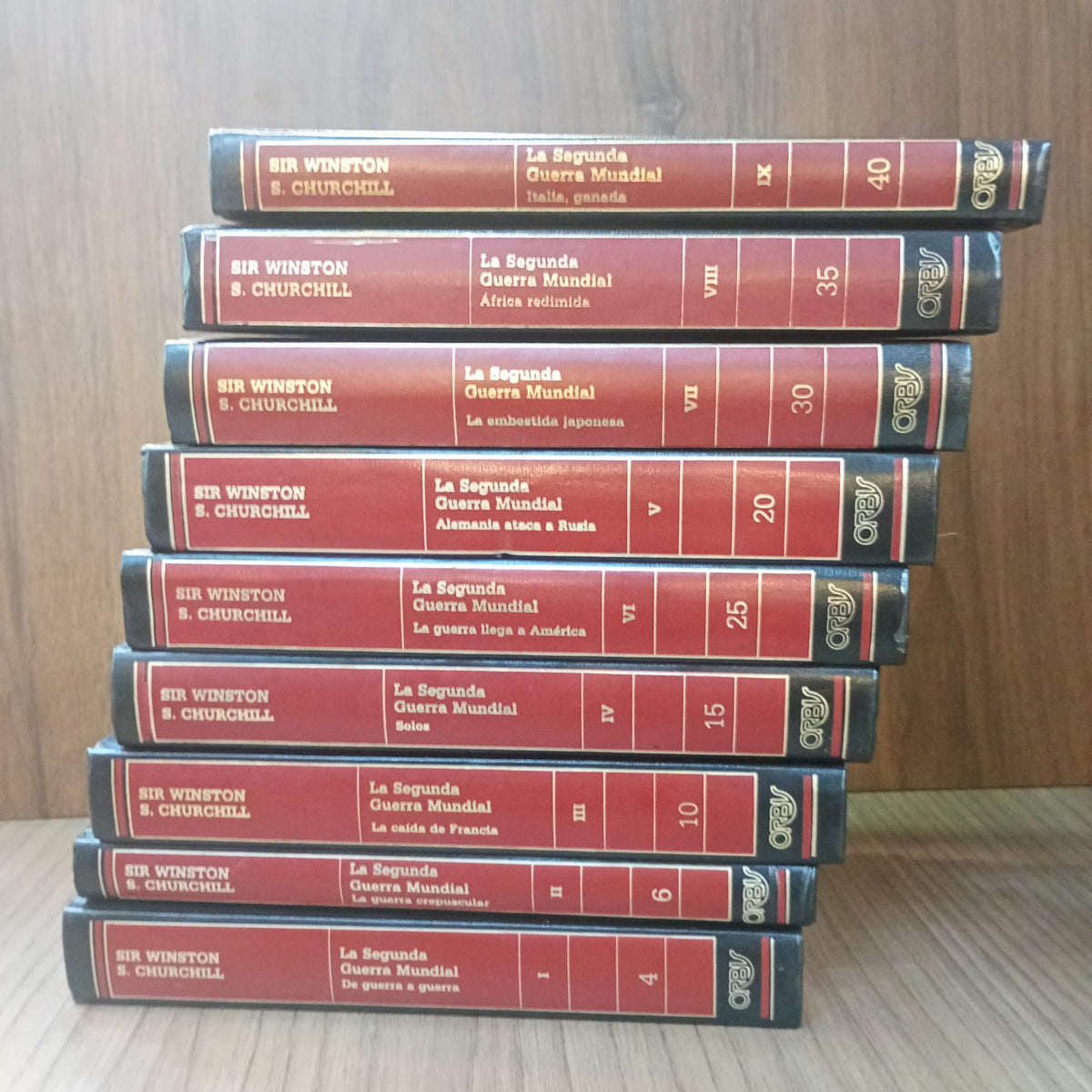 La Segunda Guerra Mundial (9 Tomos)