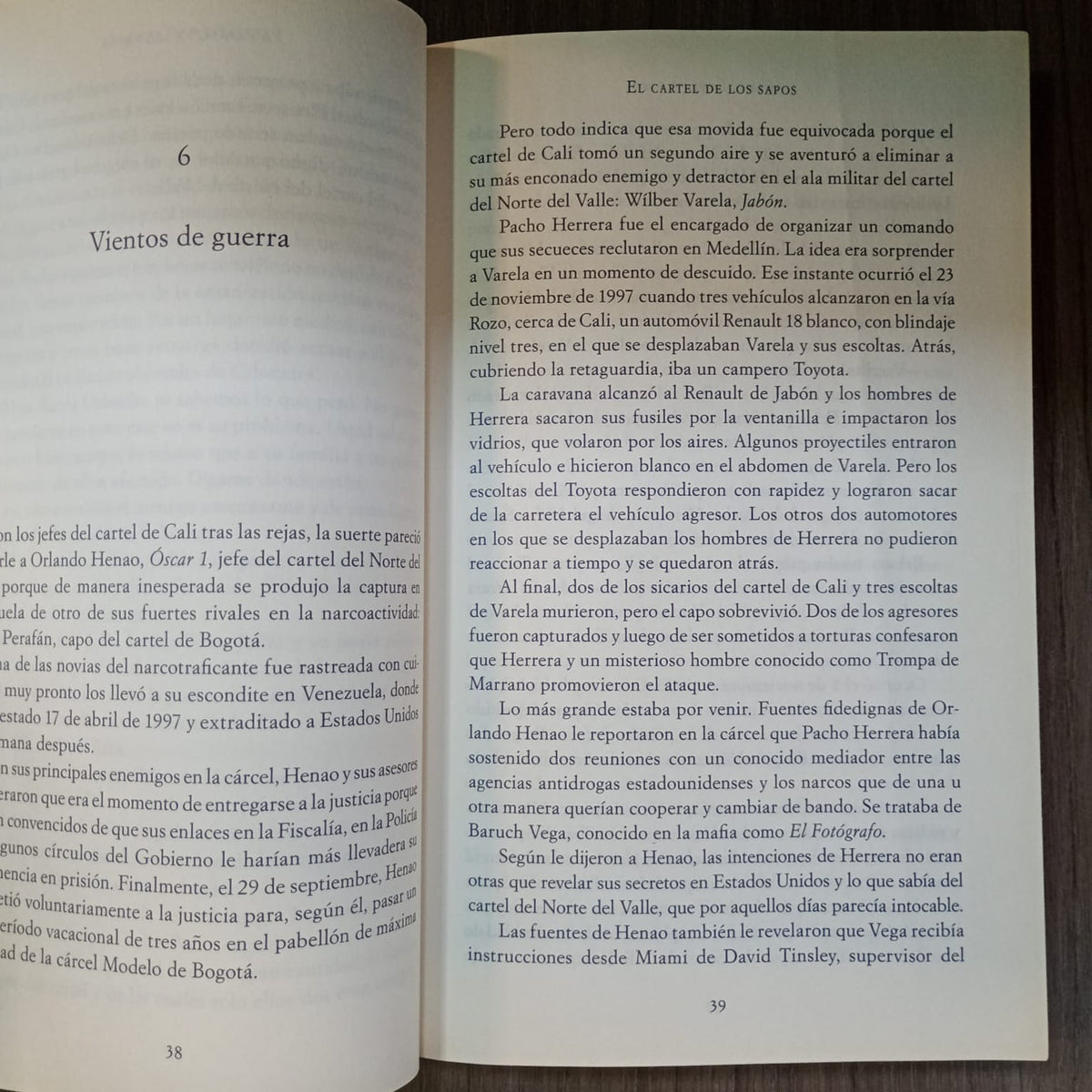 El cartel de los sapos
