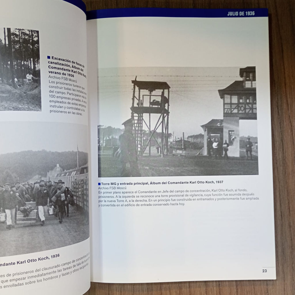 El campo de concentración de Sachsenhausen 1936-1945