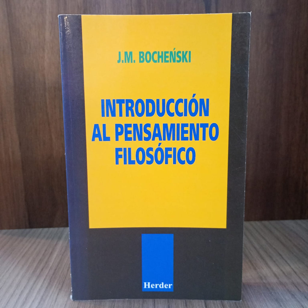 Introducción al pensamiento filosófico