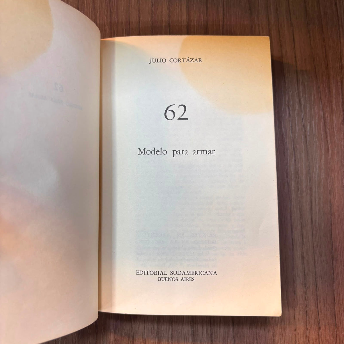 62: Modelo para armar (primera edición)