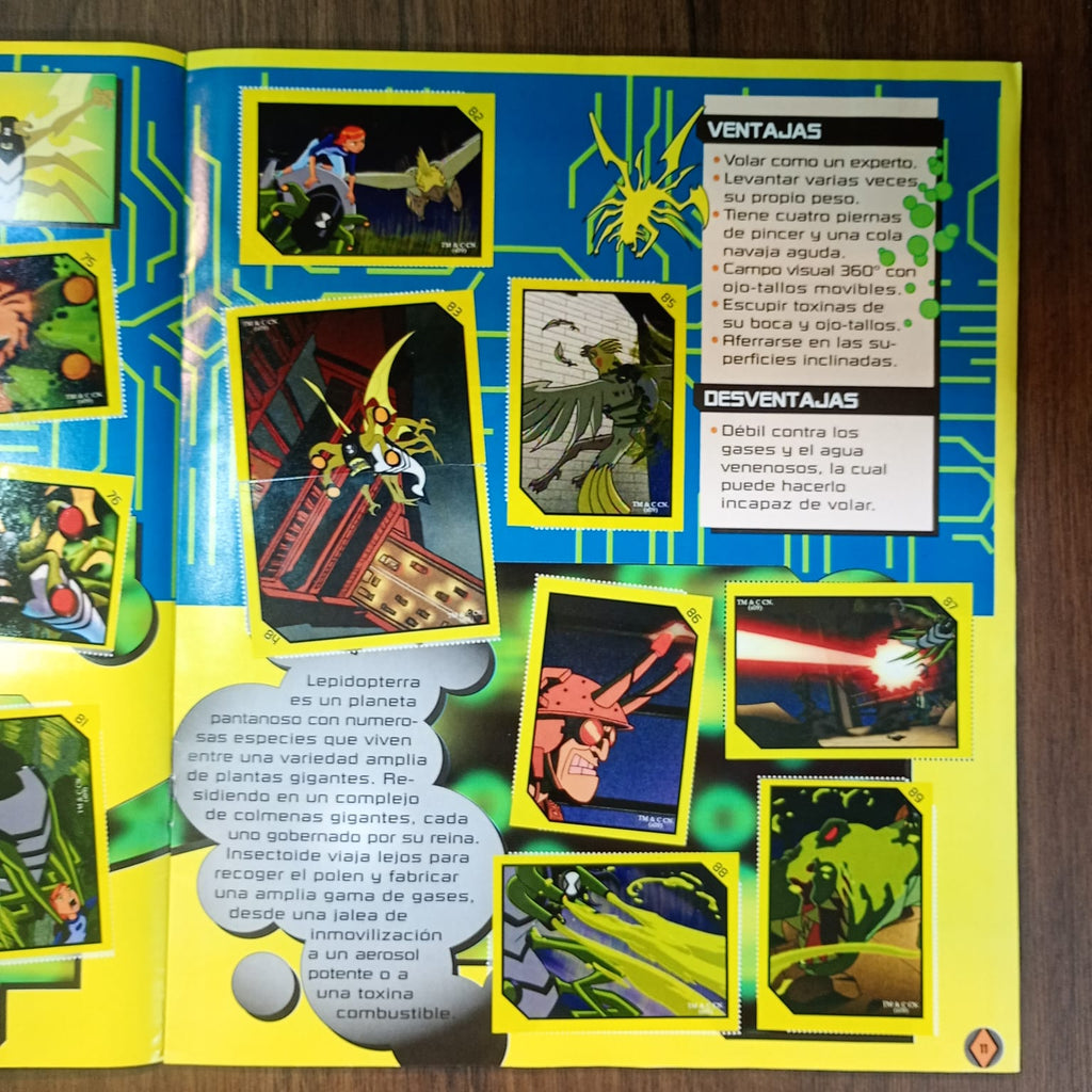 Álbum de Estampas Ben 10
