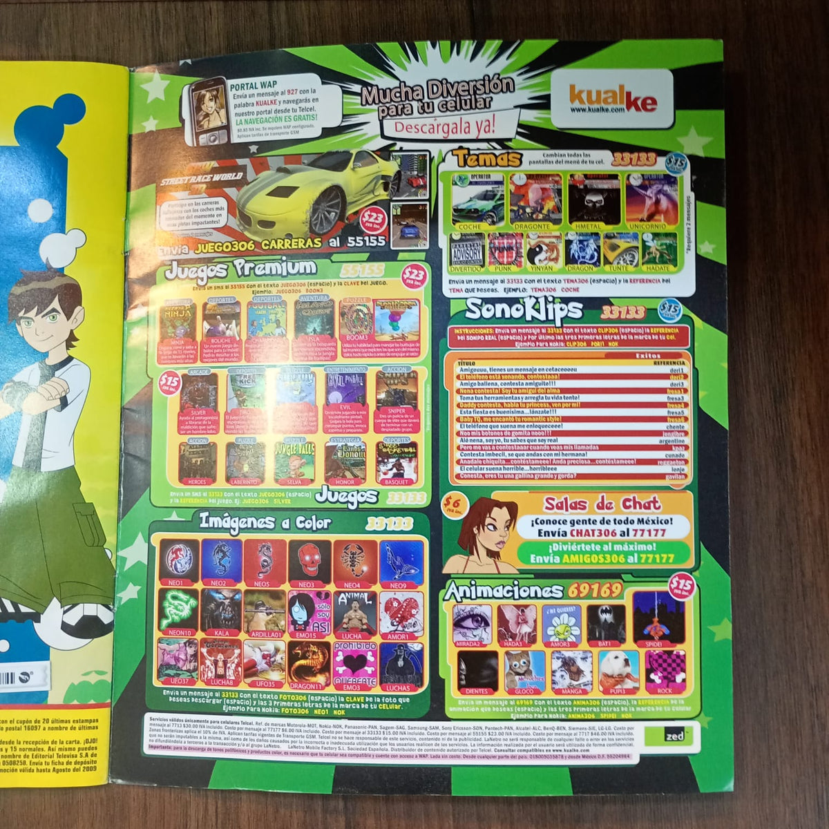 Álbum de Estampas Ben 10