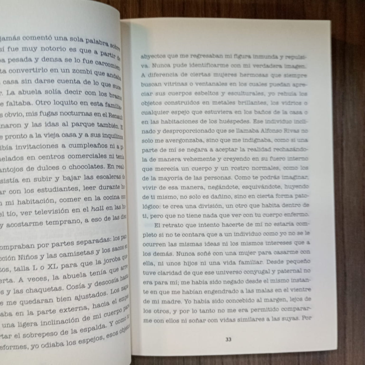 La melancolía de los feos