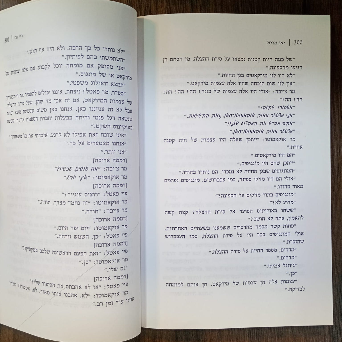 Life of Pi,  in Hebrew (Yann Martel)