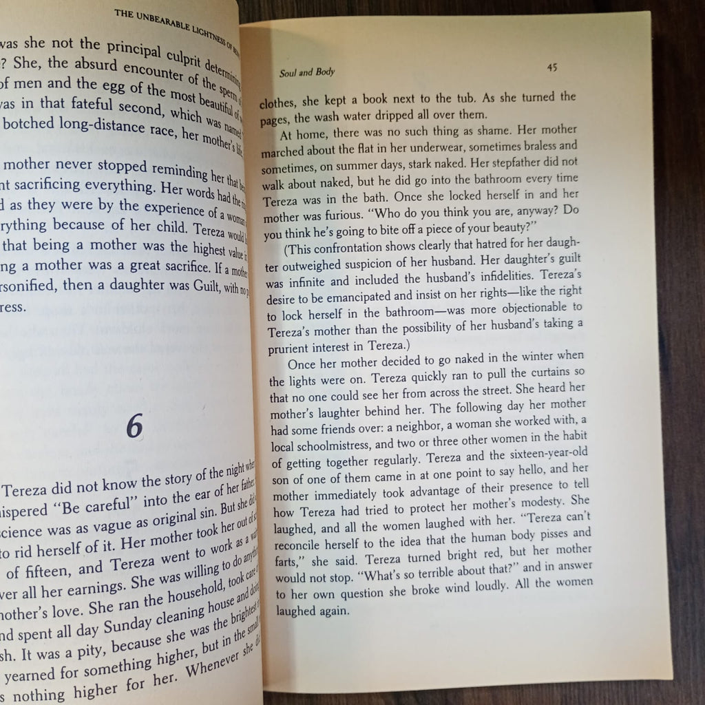 The Unbearable Lightness of Being