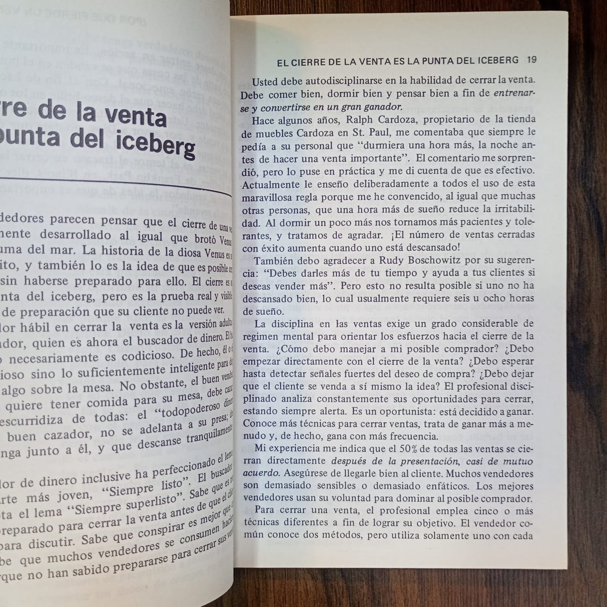 ¡Cállese y venda!