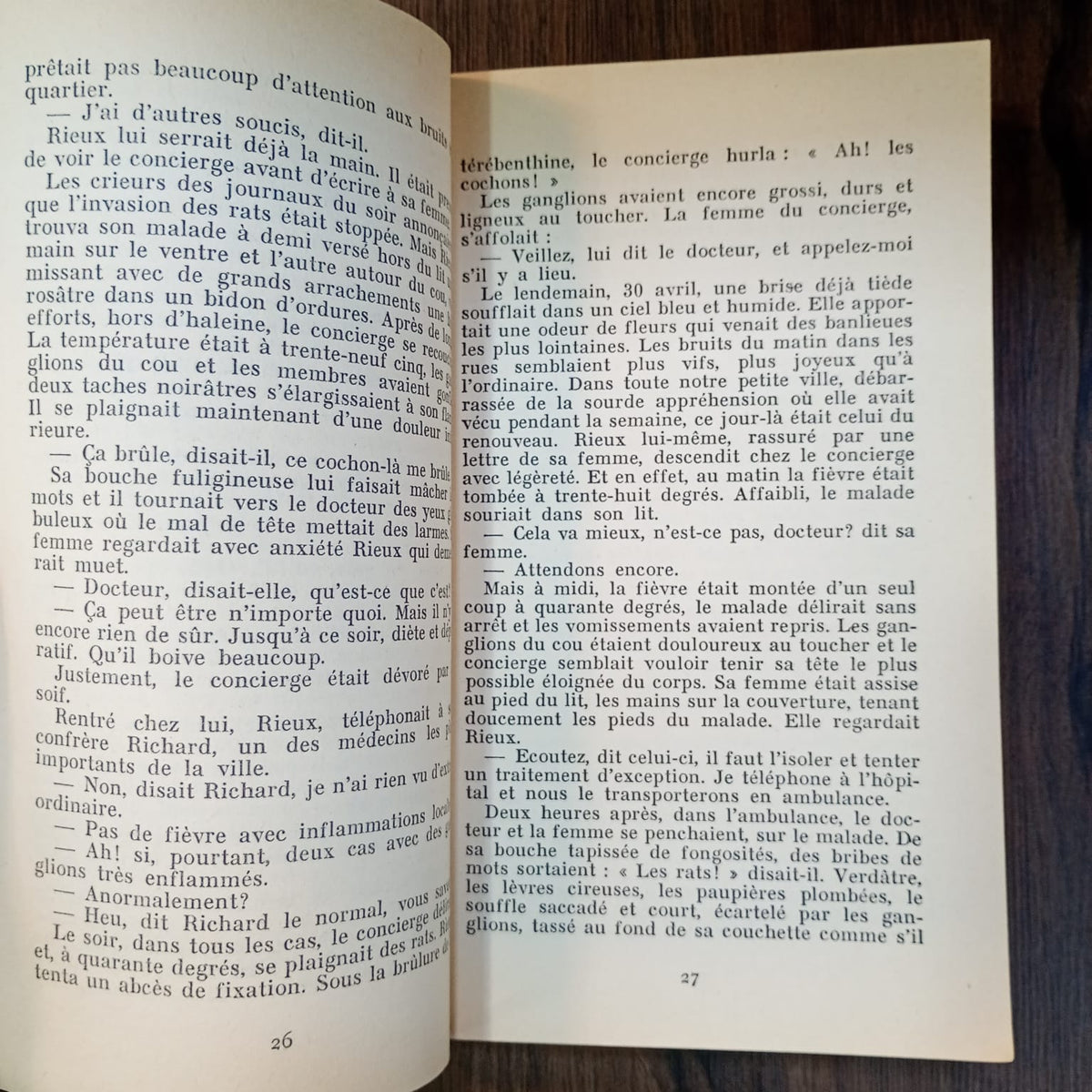 La peste (en francés)
