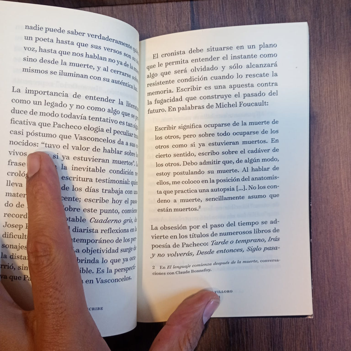 La vida que se escribe