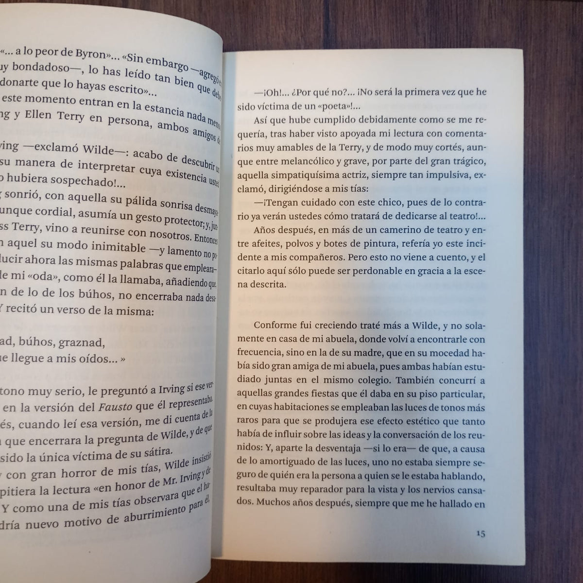 Conversaciones con Oscar Wilde