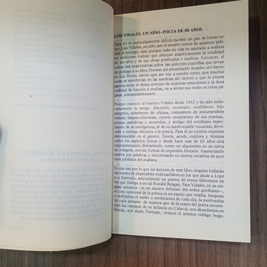 Poemas del abominable hombre del barrio Las Nieves