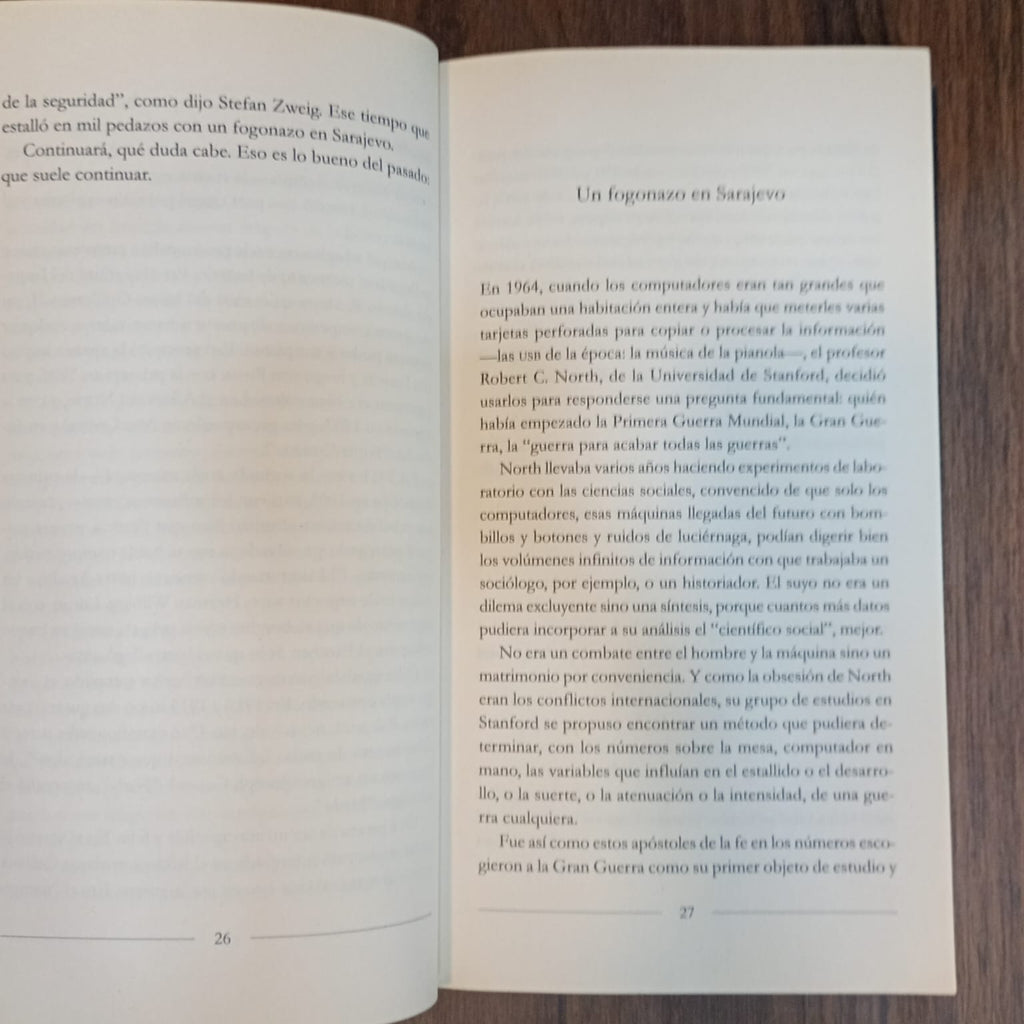 Ningún tiempo es pasado