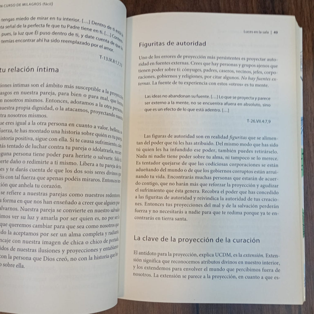 Un curso de milagros (fácil)