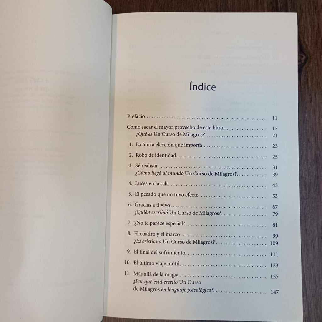 Un curso de milagros (fácil)