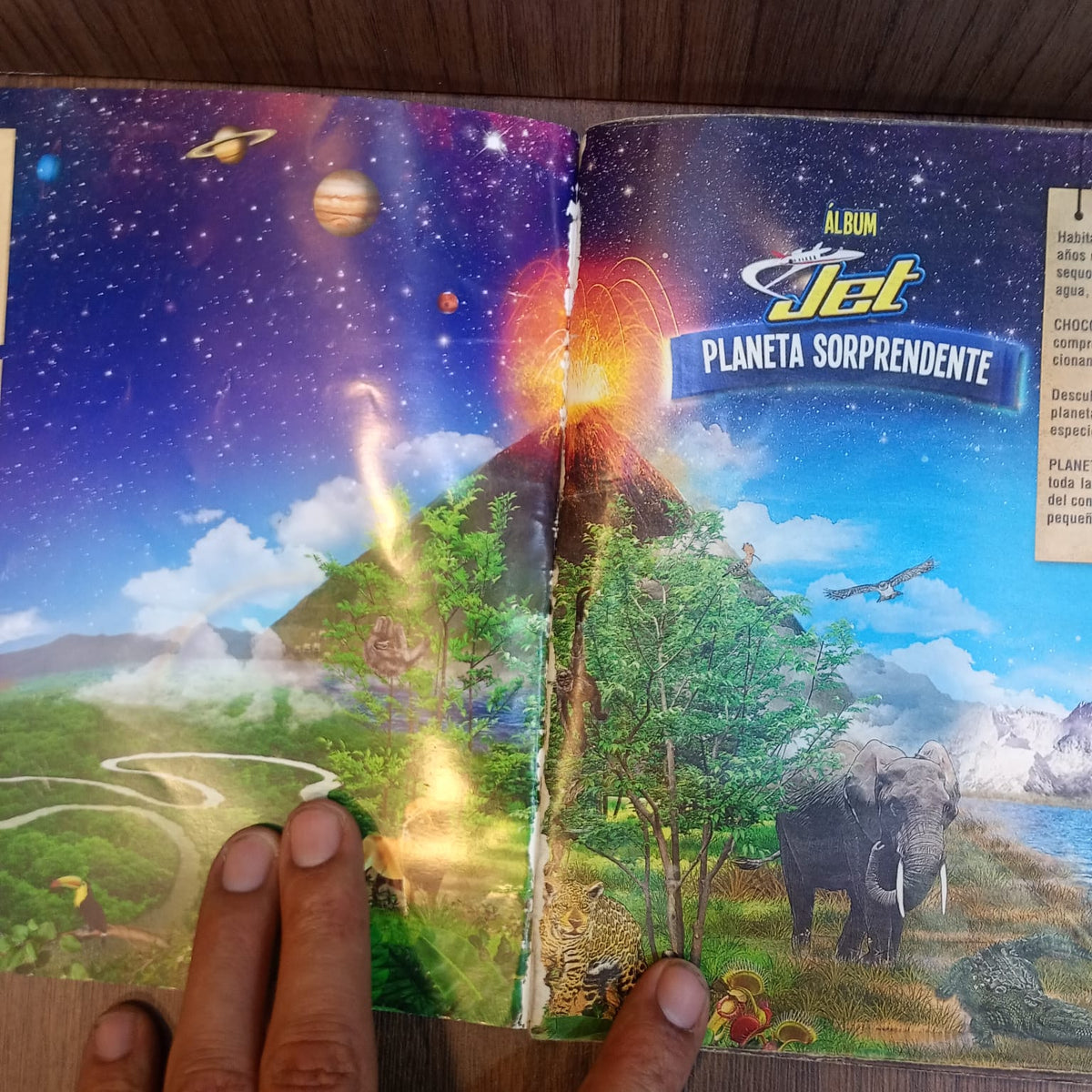 Album Jet. Planeta sorprendente