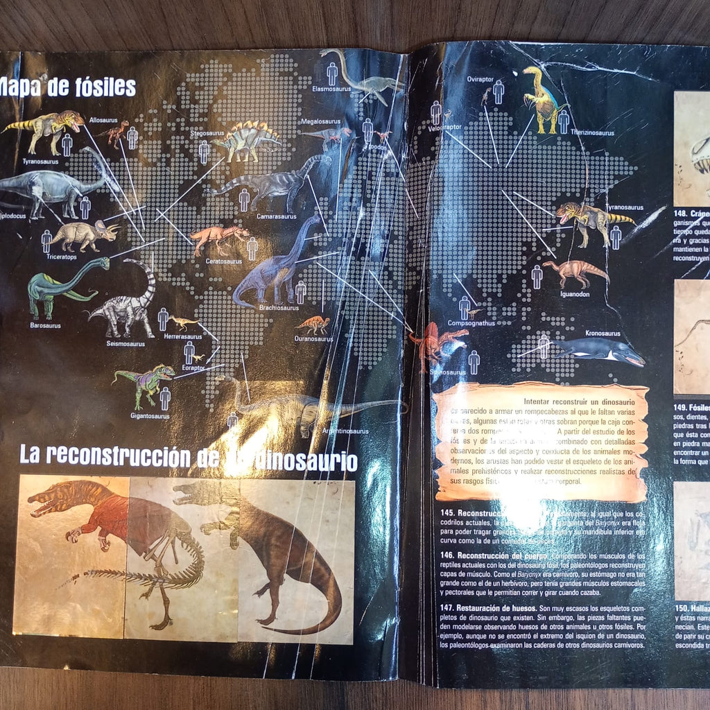 El mundo de los animales prehistóricos y en peligro de extinción
