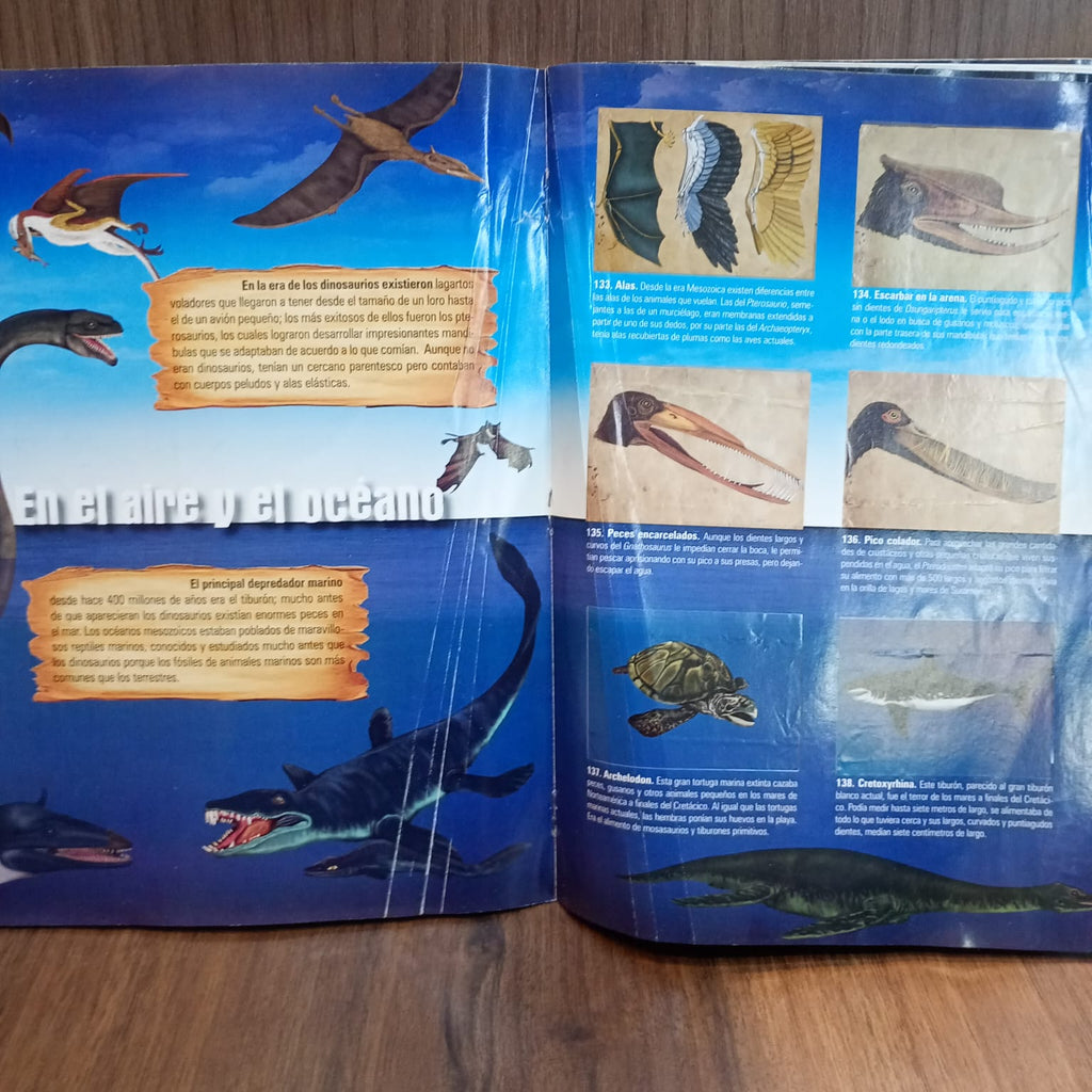 El mundo de los animales prehistóricos y en peligro de extinción