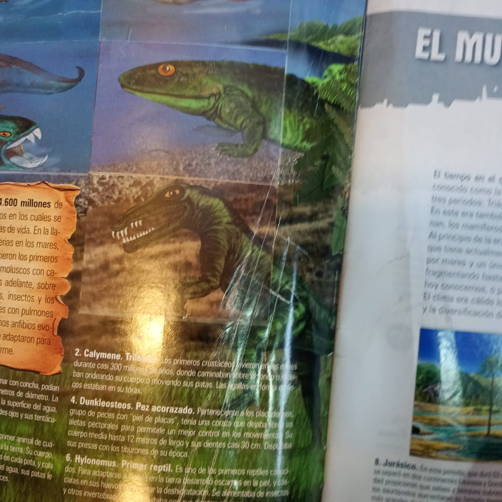 El mundo de los animales prehistóricos y en peligro de extinción