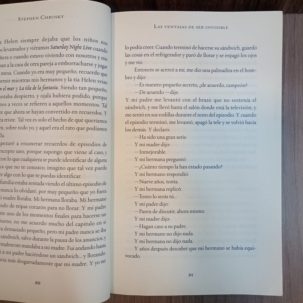 Las ventajas de ser invisible