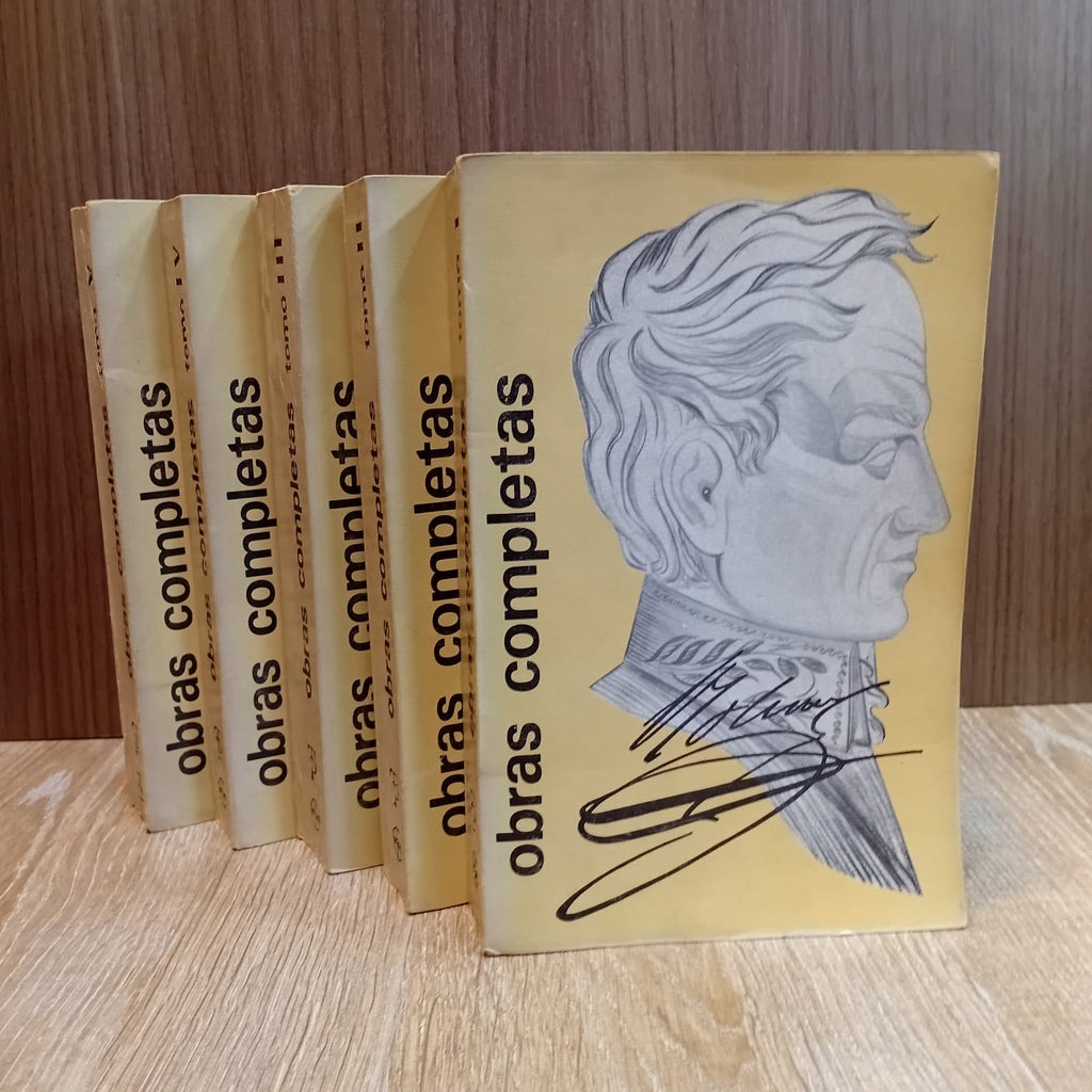 Obras completas — Simón Bolívar (5 tomos)