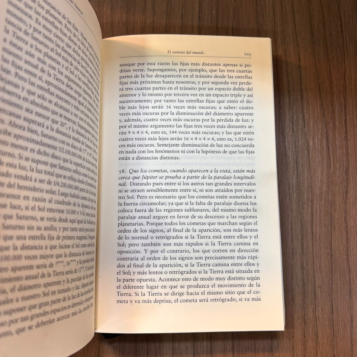El sistema del mundo / Los elementos de la filosofía de Newton