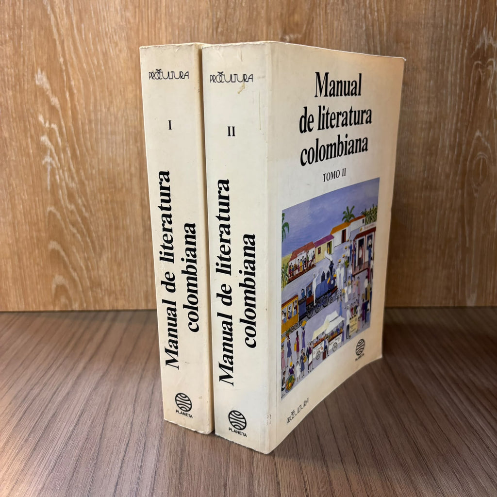 Manual de literatura Colombiana - 2 Tomos