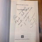 Las distancias (Firmado por el autor)
