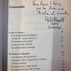 Las formas de la pereza (Firmado por el autor)