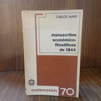Manuscritos económico-filosóficos de 1844