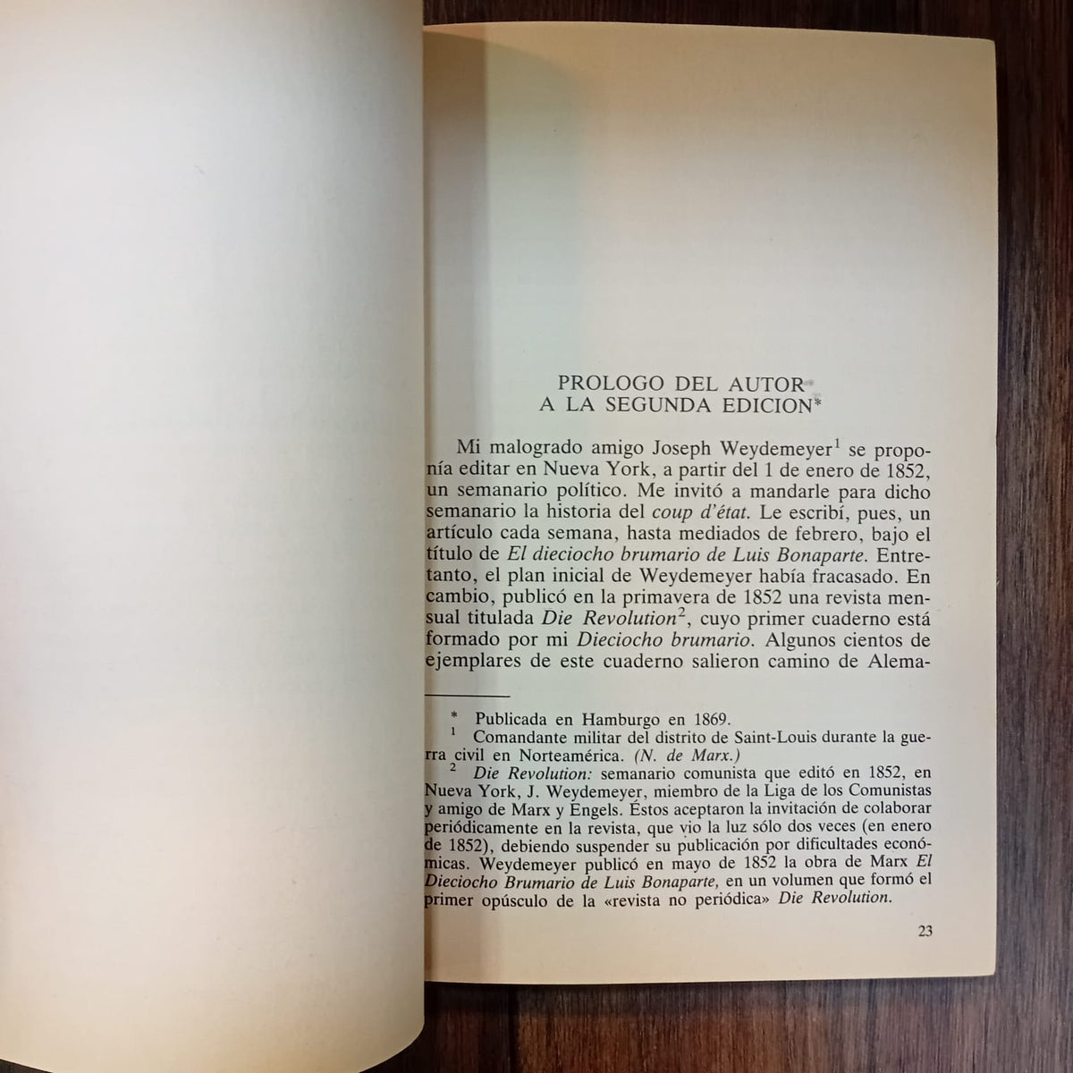 El 18 Brumario de Luis Bonaparte