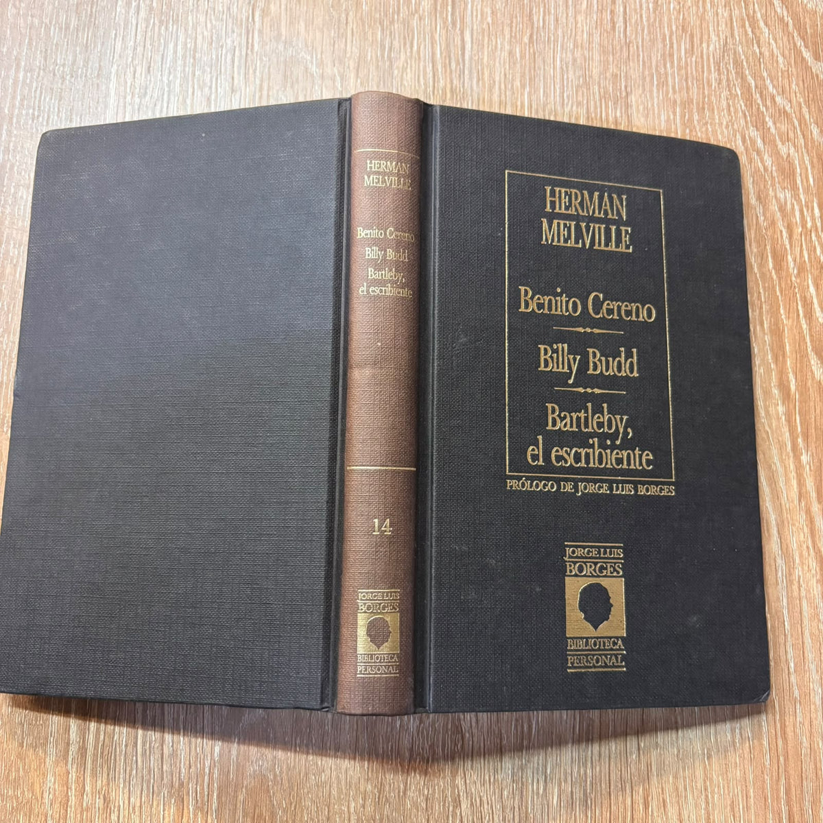 Benito Cereno – Billy Budd – Bartleby, el escribiente  (Biblioteca personal Jorge Luis Borges)