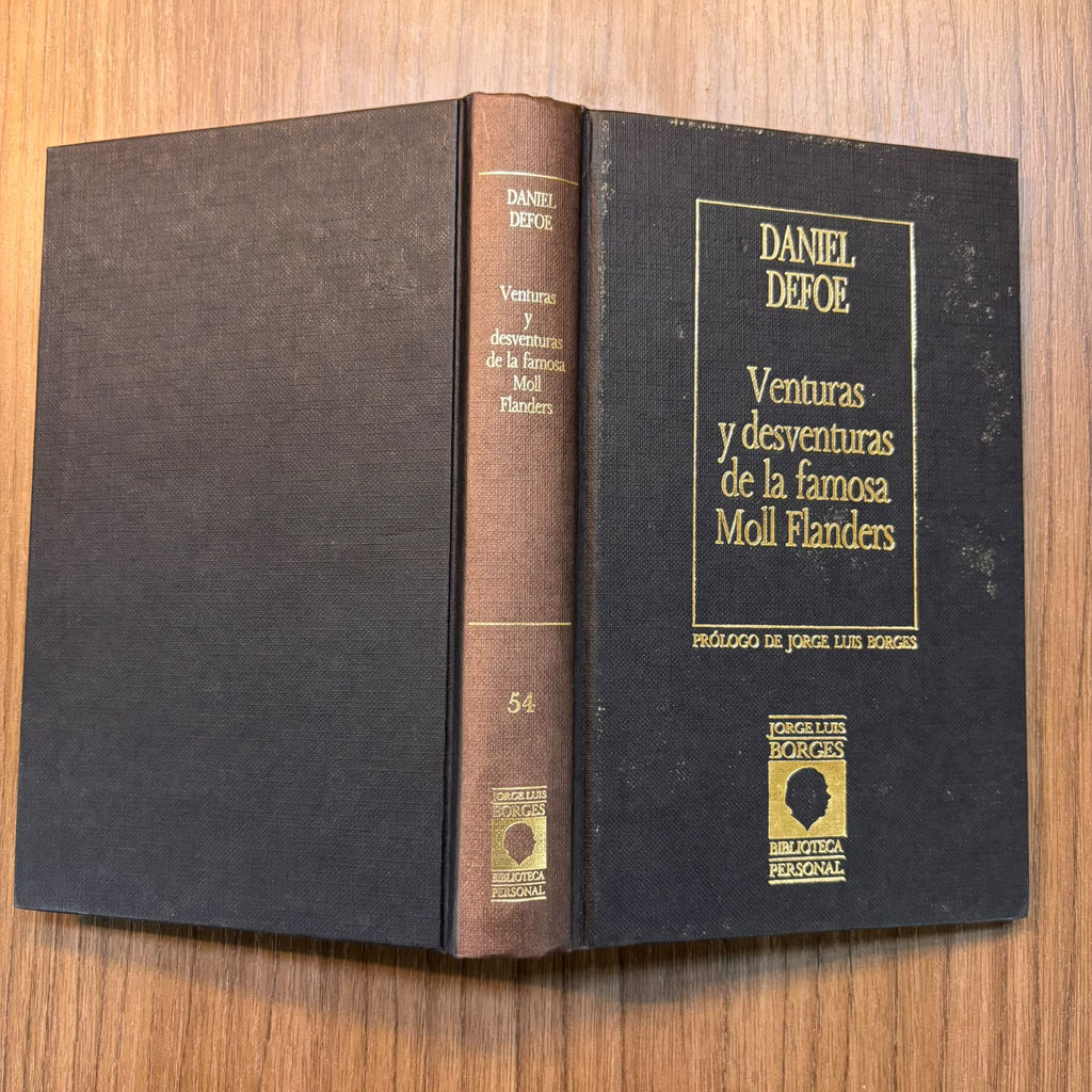 Venturas y desventuras de la famosa Moll Flanders (Biblioteca personal Jorge Luis Borges)