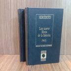 Los nueve libros de la historia-2 Tomos (Biblioteca Personal Jorge Luis Borges)