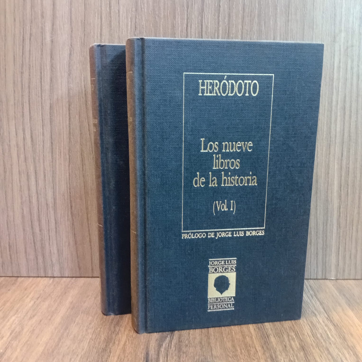Los nueve libros de la historia-2 Tomos (Biblioteca Personal Jorge Luis Borges)