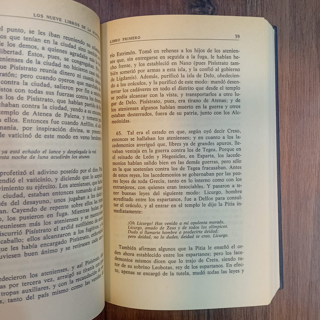 Los nueve libros de la historia-2 Tomos (Biblioteca Personal Jorge Luis Borges)