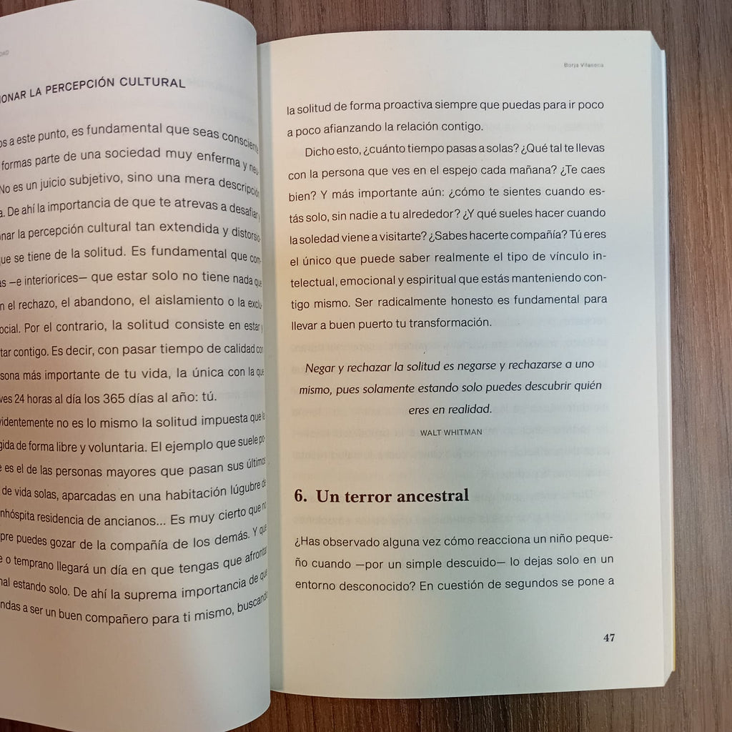 Ama tu soledad