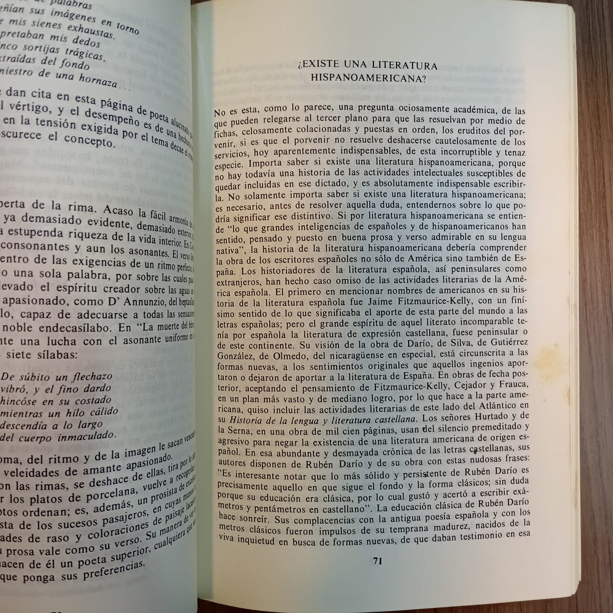 El oficio del lector (Biblioteca Ayacucho)