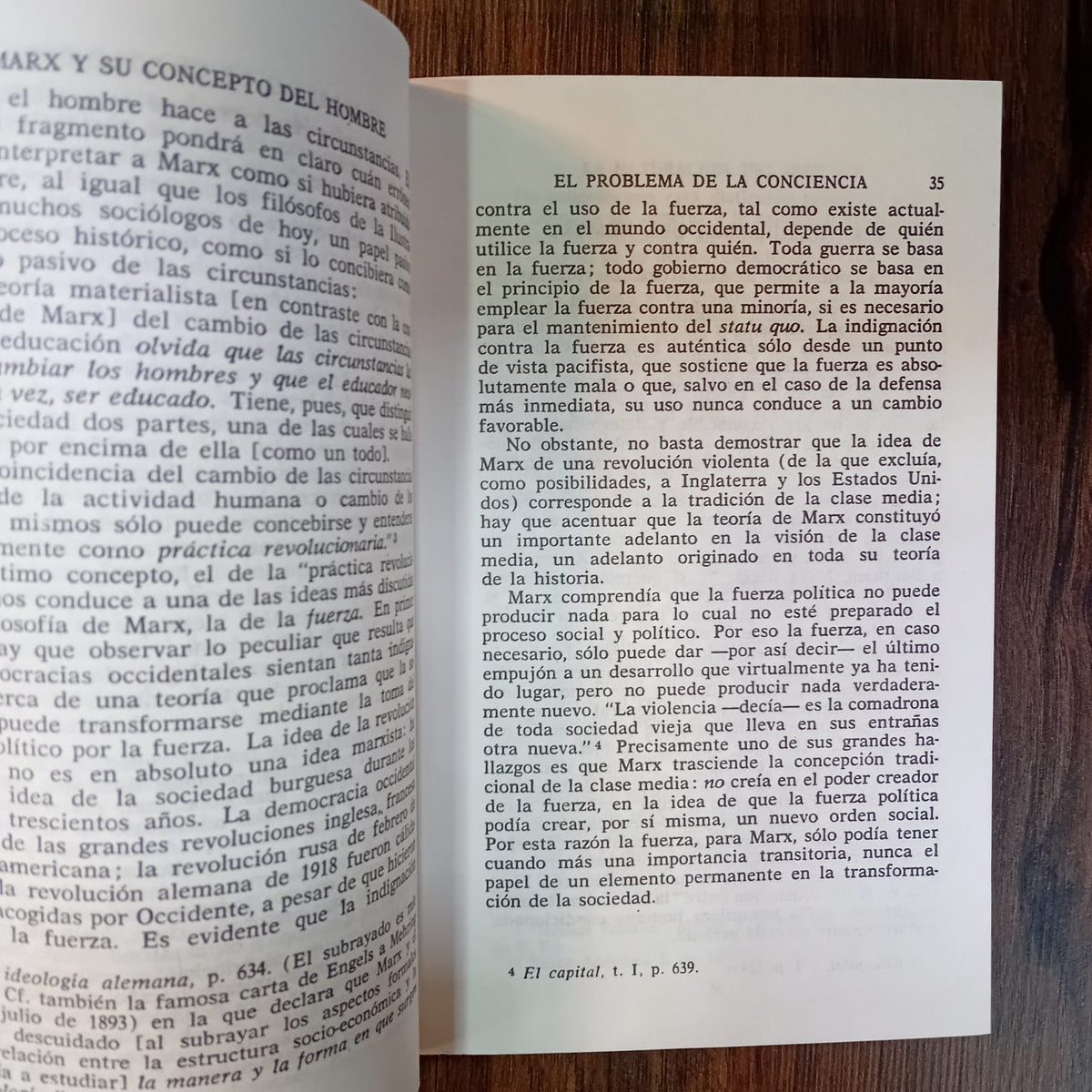 Marx y su concepto del hombre