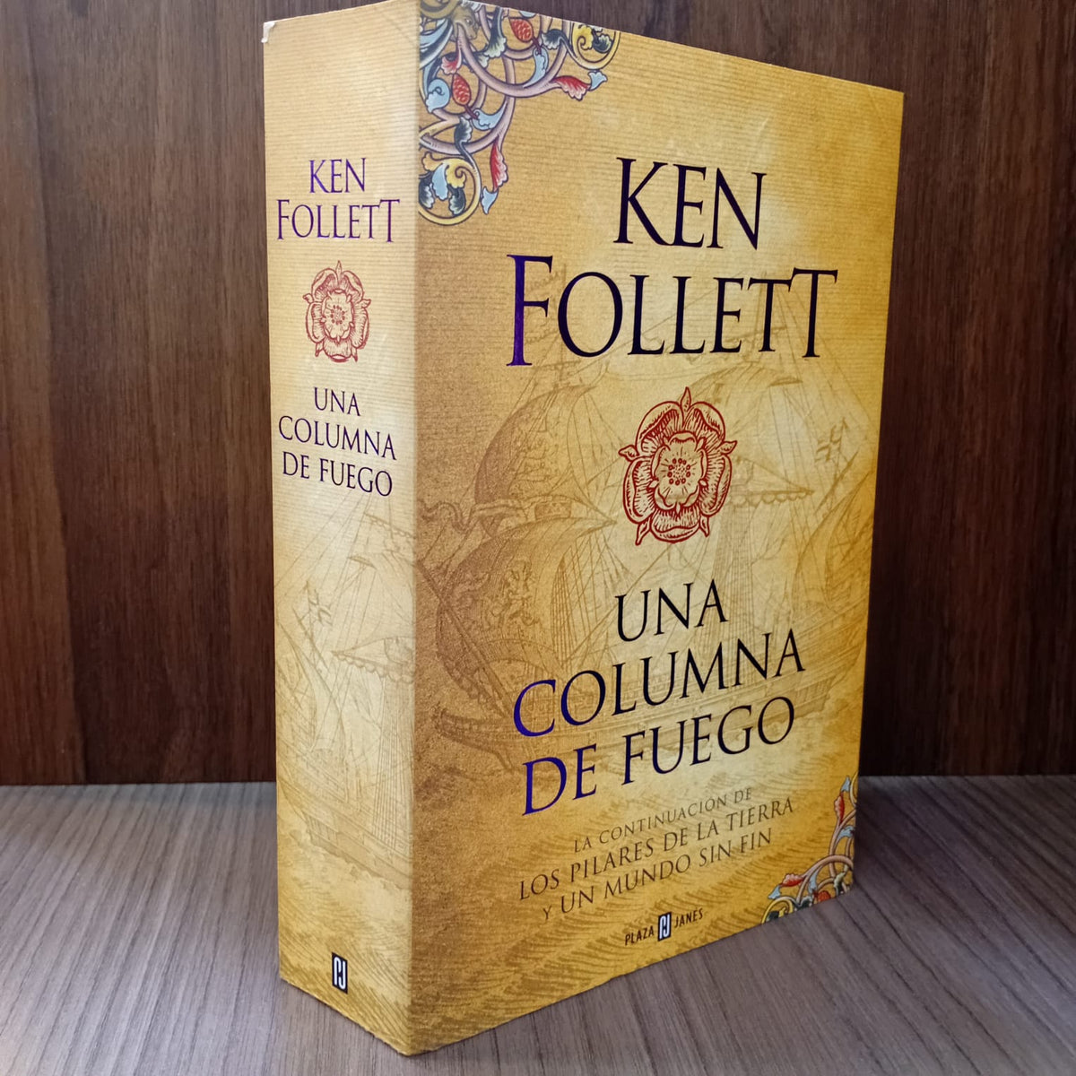Una columna de fuego