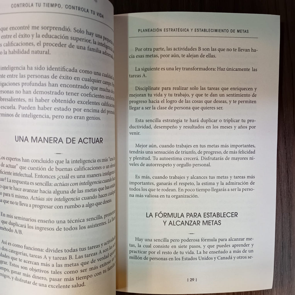 Controla tu tiempo, controla tu vida