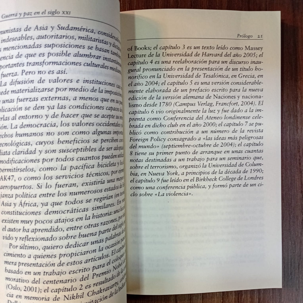 Guerra y paz en el siglo XXI (De bolsillo)